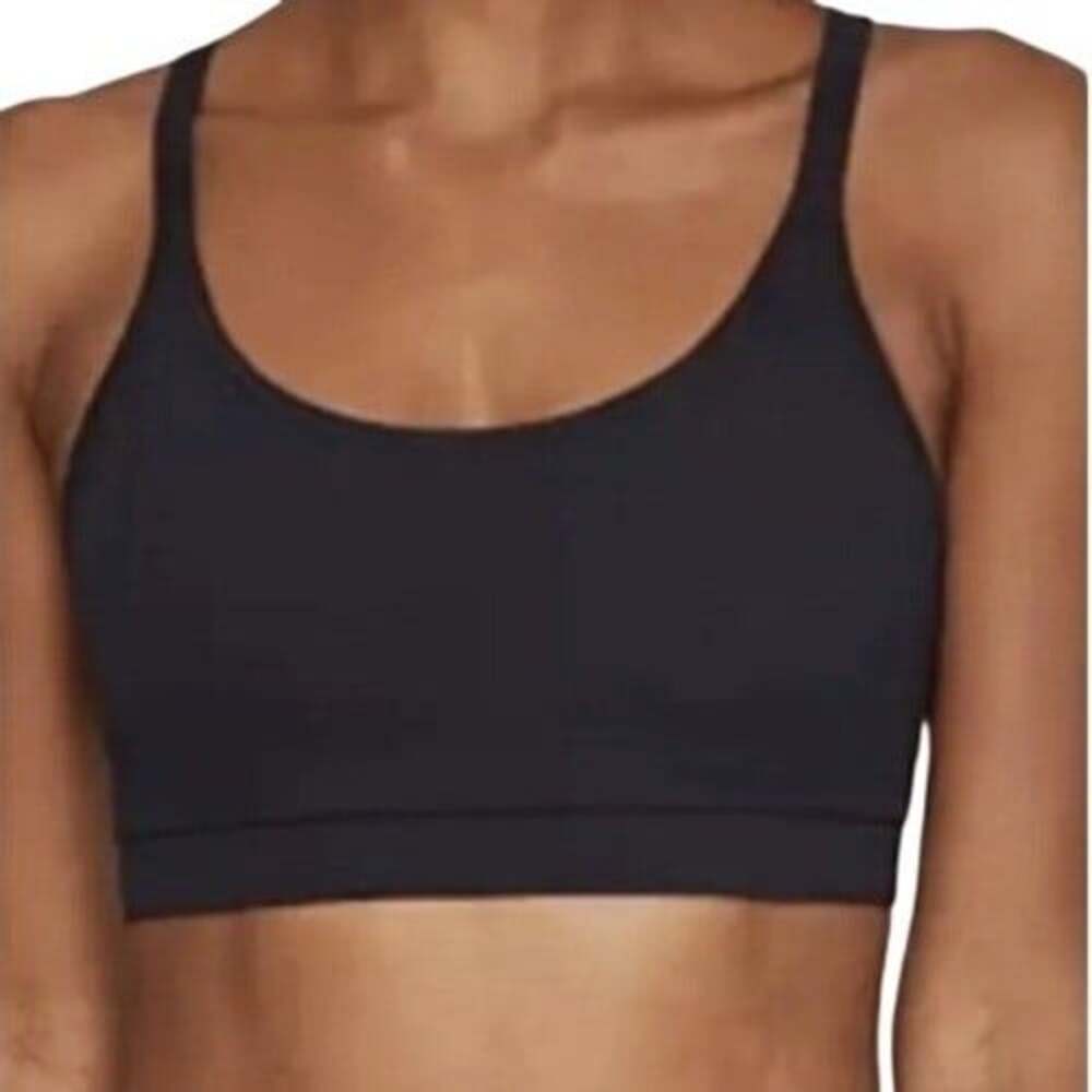 Fourlaps Women's Black Performance Stappy Vitality Sports Bra Size S NWT